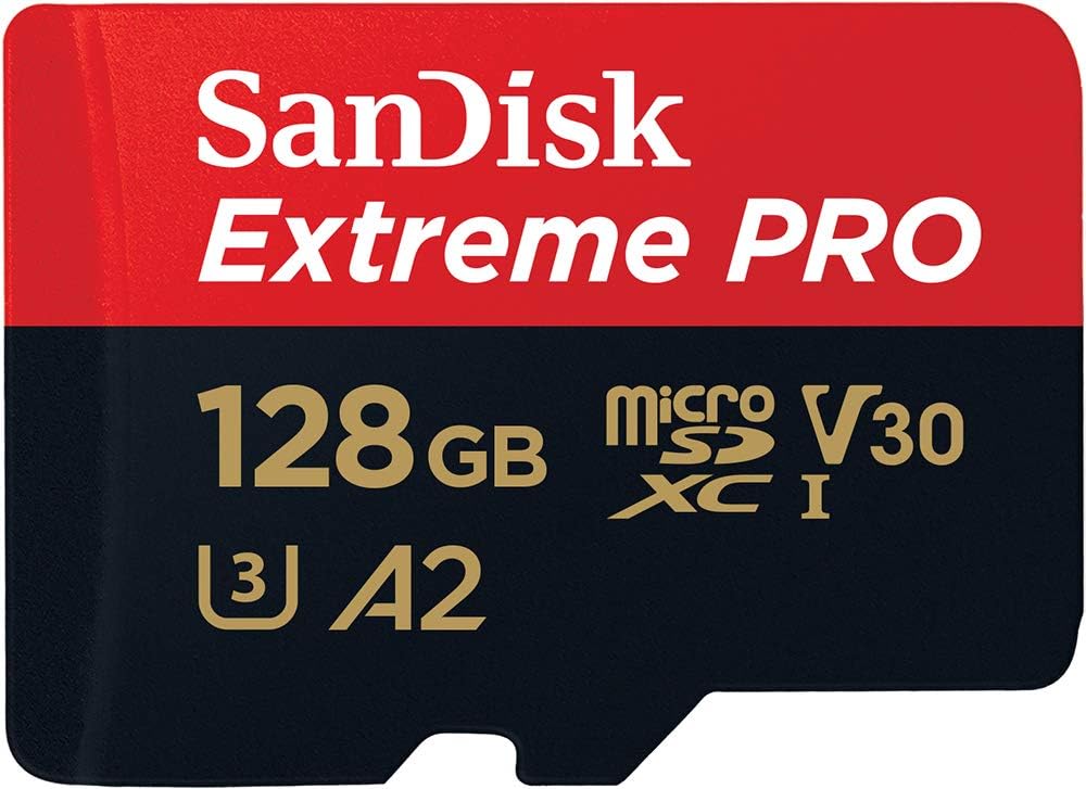 SanDisk Extreme PRO microSDXC UHS-I Memory Card 128 GB