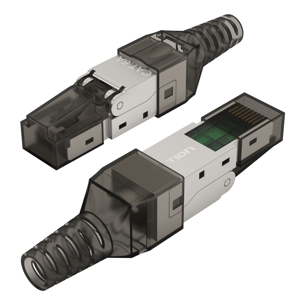 Vention NETWORK Connectors CAT6A FTP Toolless Plug with Boot IDIH0 (1pc)