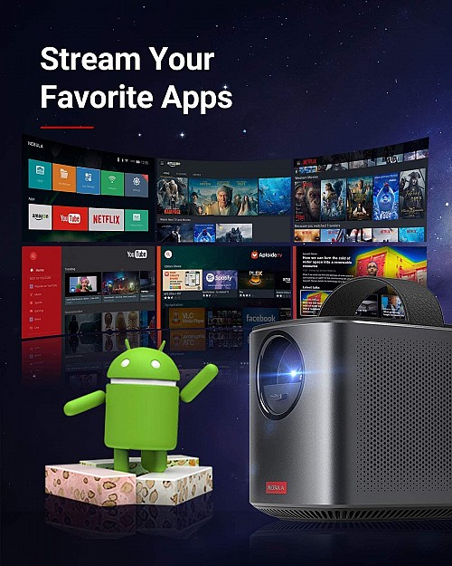 Anker Nebula Mars 2 Pro Mini Portable Android HD Projector