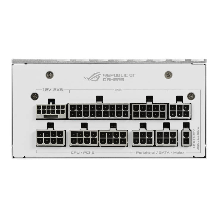 ASUS Power Supply ROG LOKI 80 PLUS Platinum Fully Modular ATX 3.0 PCIe 5.0 SFX-L 850W Platinum White Edition
