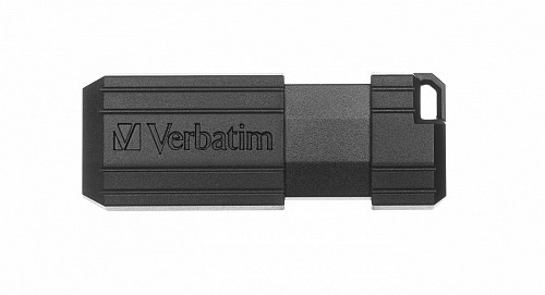 Verbatim USB Drive 2.0 Pinstripe 8GB Black