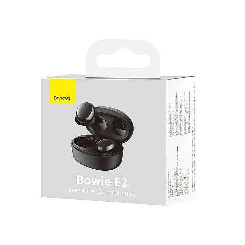 Baseus Headphones In Ear TWS Bowie E2 Black