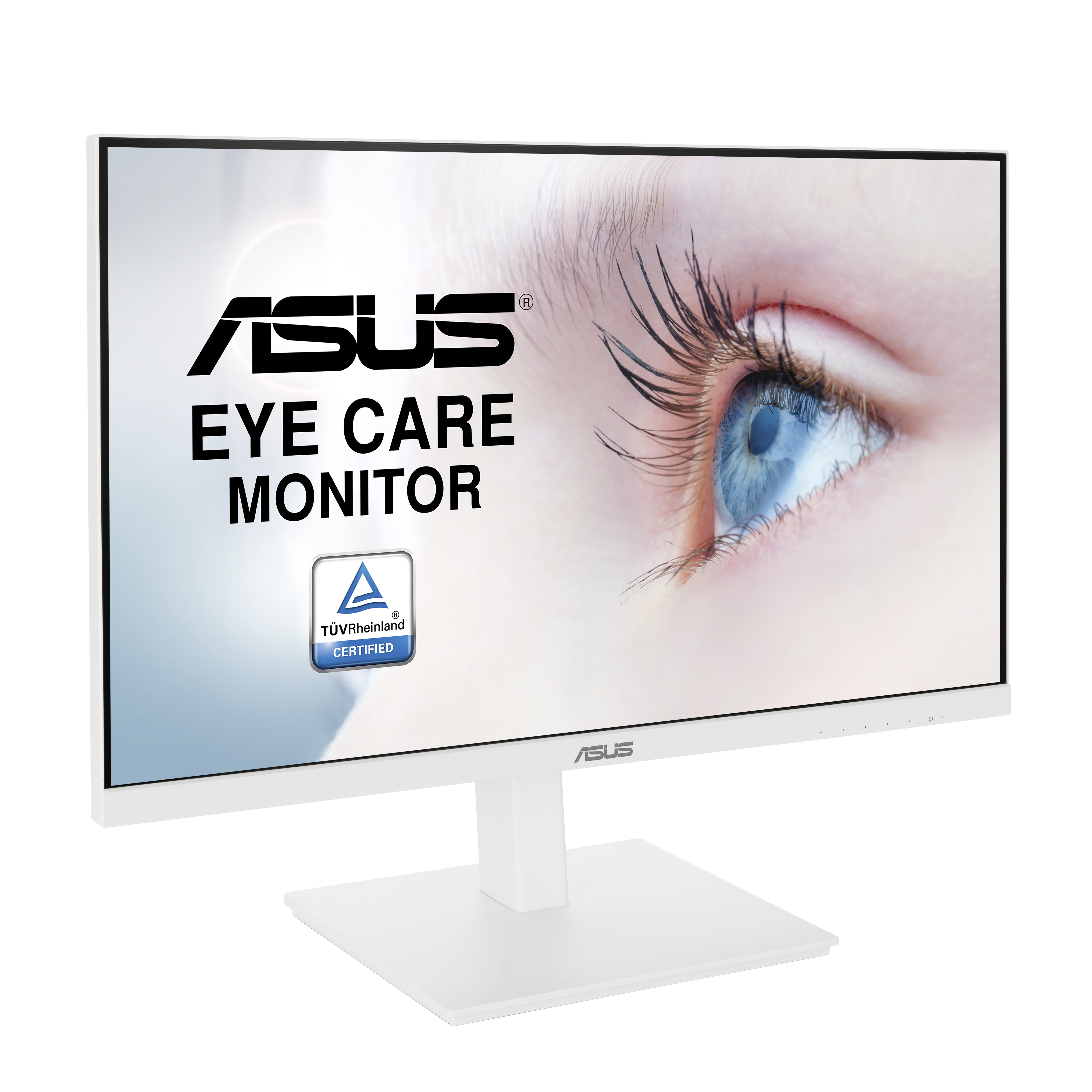 ASUS Monitor EyeCare 27'' FHD 75Hz Ergonomic USB Hub Speakers Frameless White VA27DQSB-W