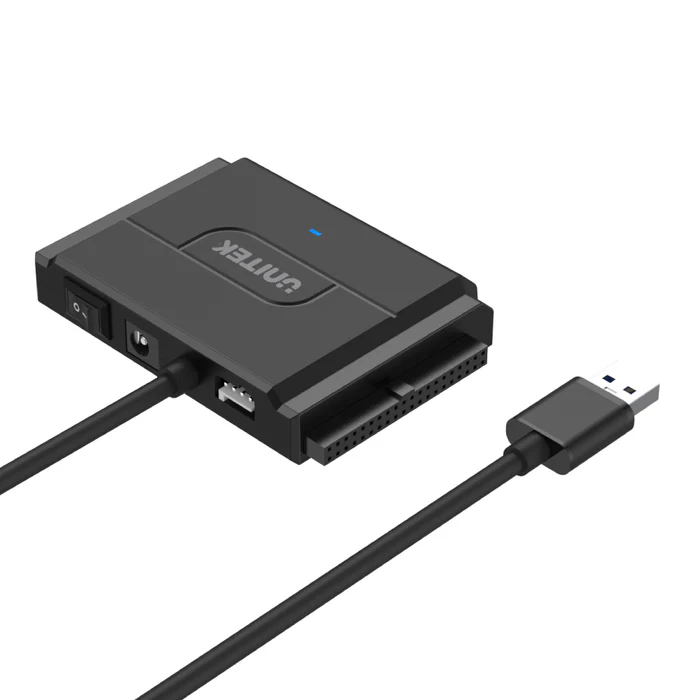 Unitek USB3.0 to SATA+IDE 2.5-3.5'' Converter 12V2A PSU Y-3324 (UK)