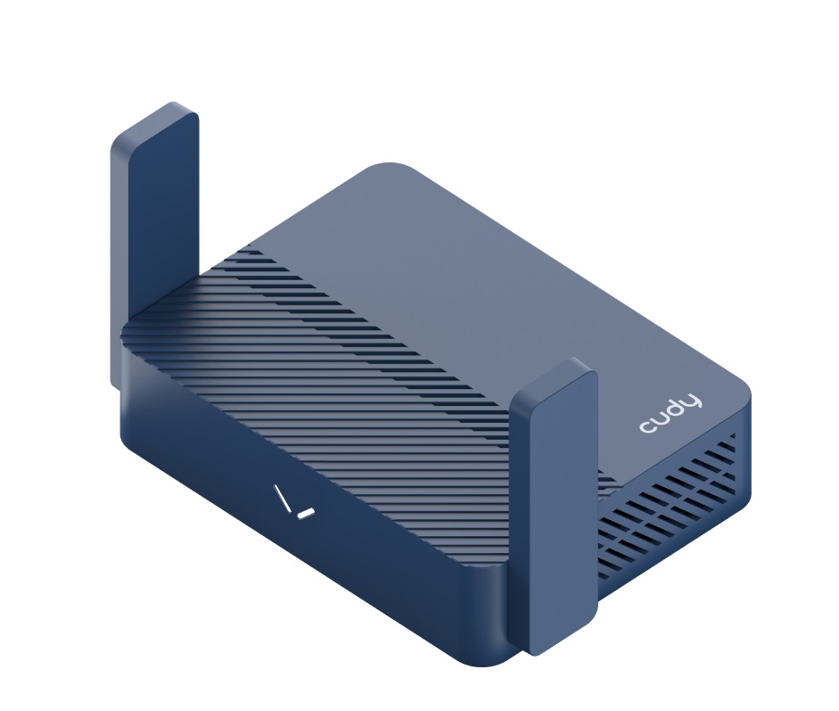 Cudy Router AX3000 Dual Band 2.5G Wi-Fi 6 Mesh VPN USB Travel TR3000