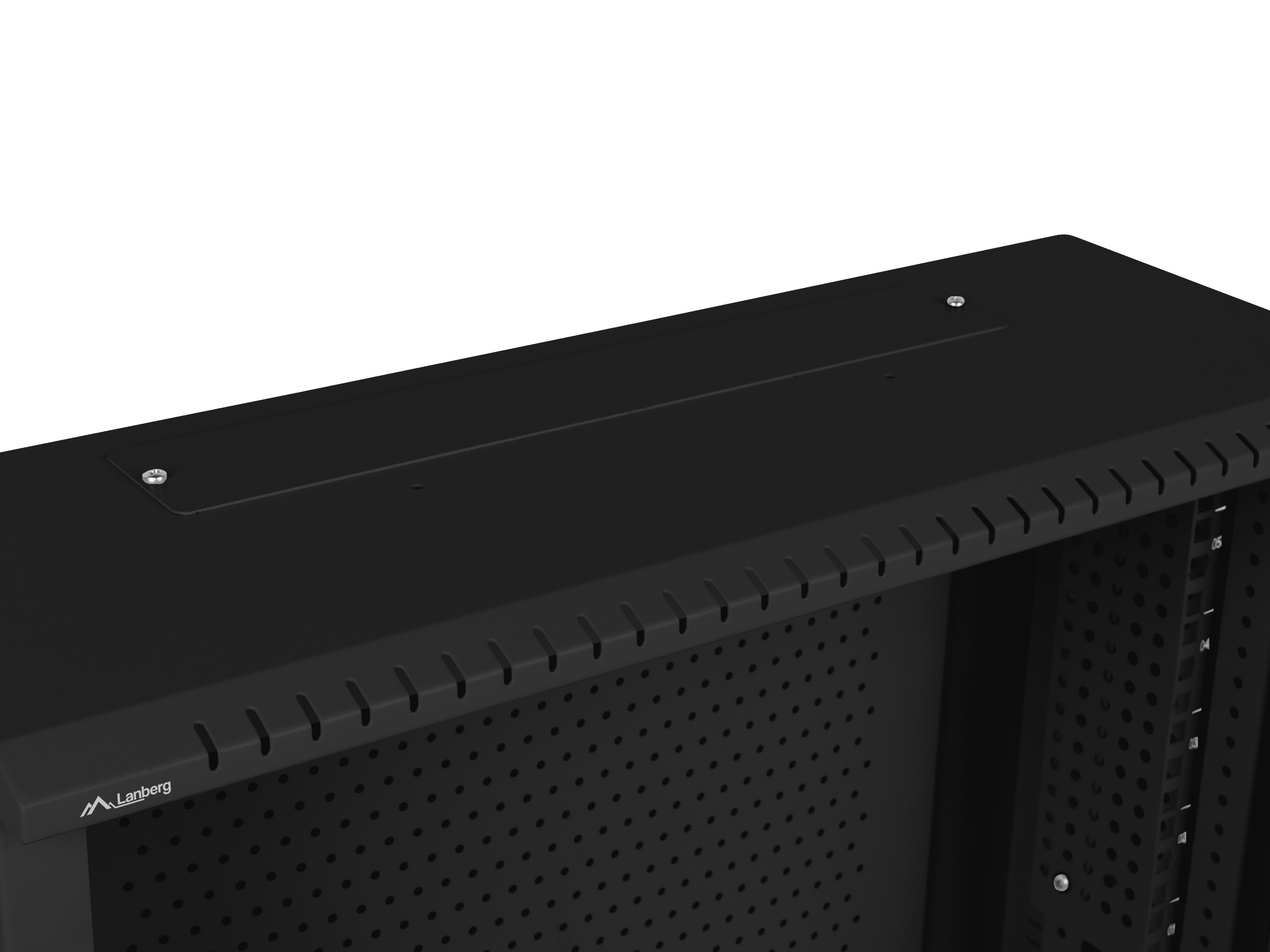 Lanberg Wall Rack 19'' Low Profile 6U+3U Assembled Black Z34159