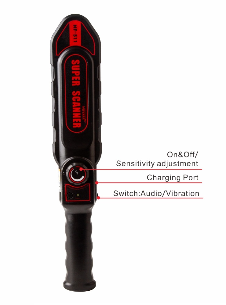 Noyafa Handheld Metal Detector for Security and Object Detection NF-511
