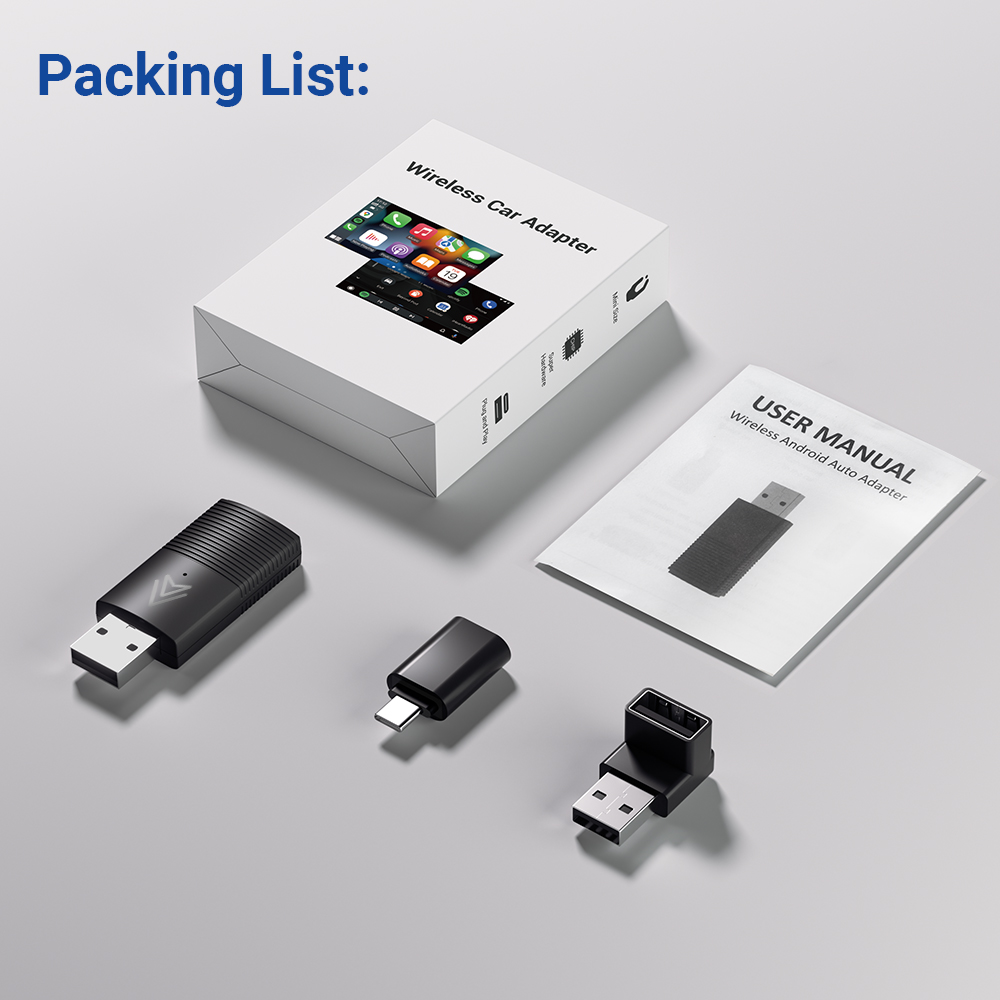 MINIX CAR Wired to Wireless Android Auto USB Dongle CP86-AA
