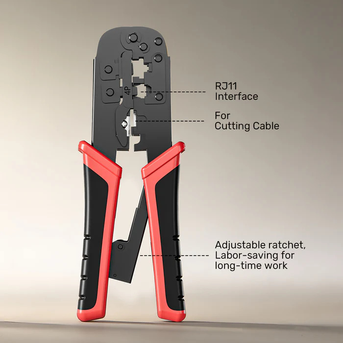 Unitek Network Tools Crimping for RJ45 Connectors 8P/6P/4P 0T136ARD01
