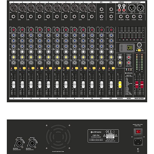 Citronic CSP714 v2 Powered Mixer 700W 170.845UK