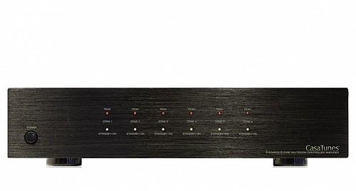 CasaTunes CT-6X6MA Matrix Amplifier 6 Sources X 6 Zones 50W per room