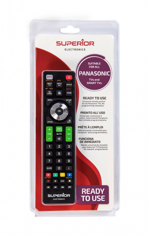 Superior Panasonic Smart TV Replacement Remote Control