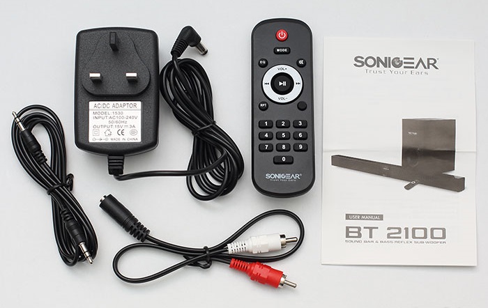 SonicGear BT-2100 Bluetooth Soundbar with Subwoofer