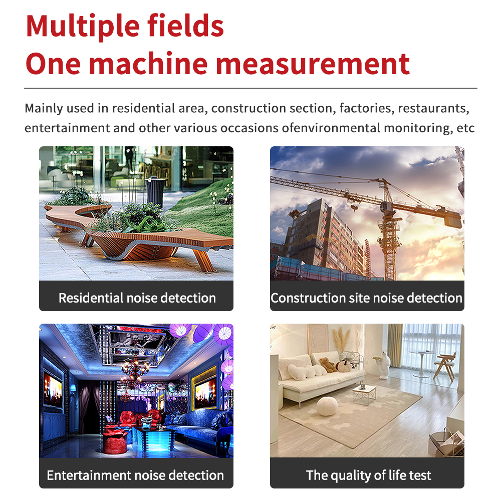 Noyafa Sound Level Meter with Accurate A-Weighted Measurement  & LCD Display NF-562