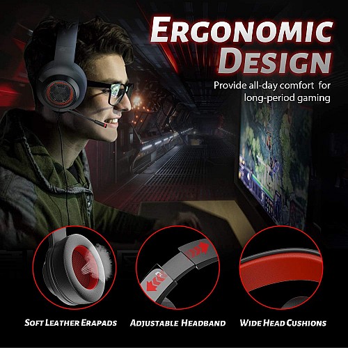 Edifier Hecate G4 7.1 USB-Audio Gaming Headset Black/Red