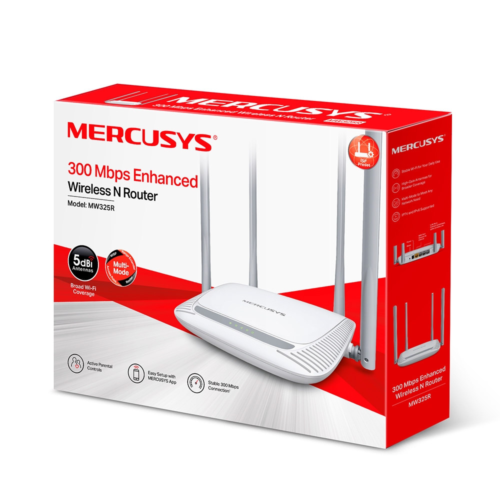 Mercusys MW325R v3 Wireless Router Wi‑Fi