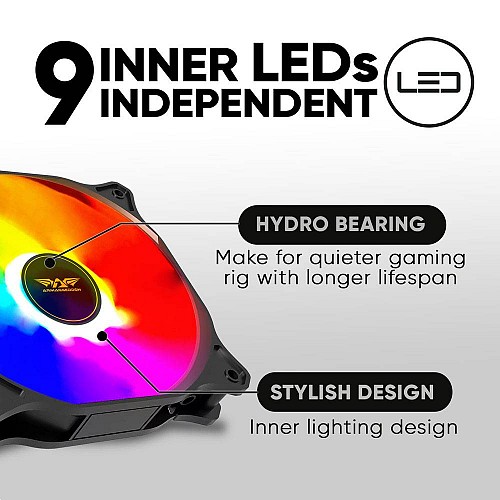 Armaggeddon CORE-12 Chrome Fan