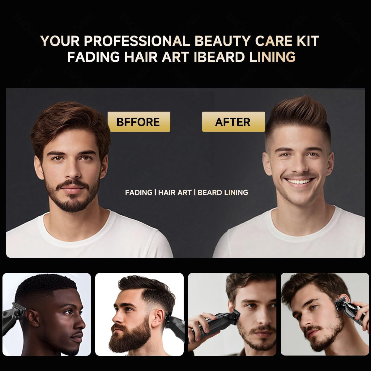 Enchen Hair Clipper SHARP 6 USB-C 1200mAh Black