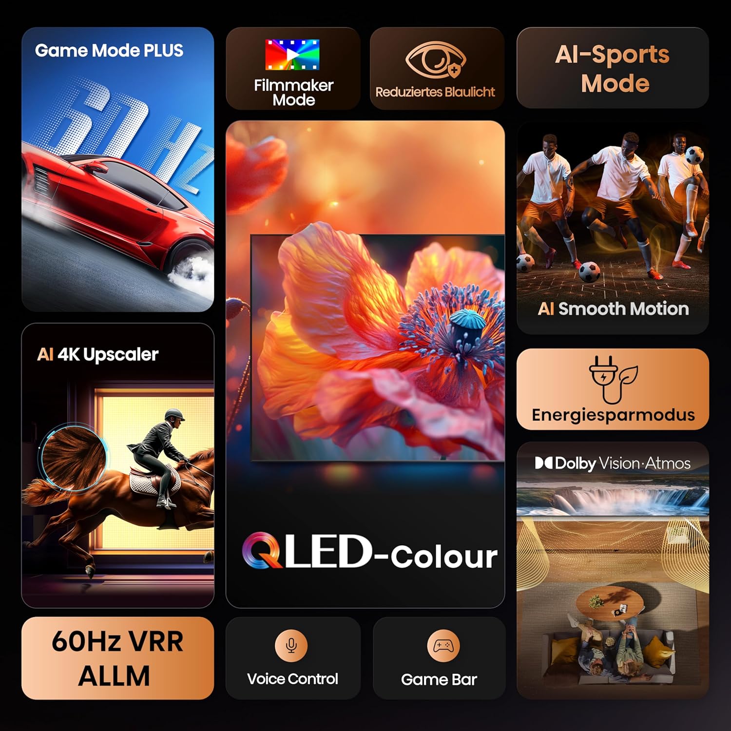 Hisense 75E7Q 75'' 4K Smart QLED TV