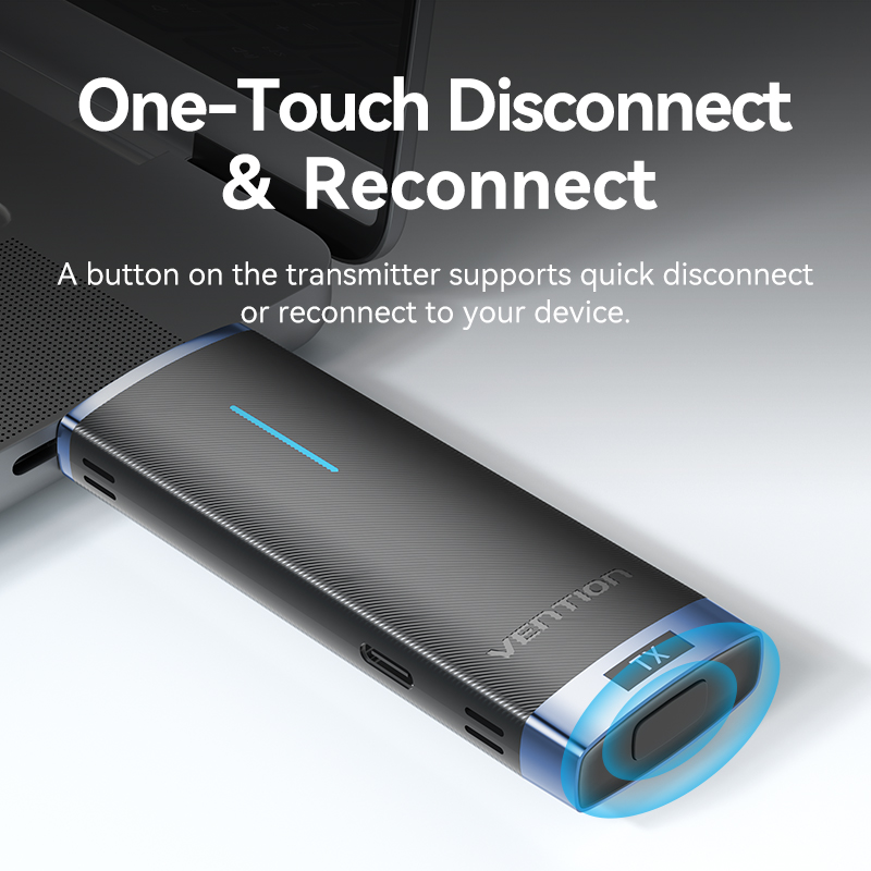 Vention HDMI Wireless Transmitter-Receiver Kit 5GHz 1080p Blue ADCL0