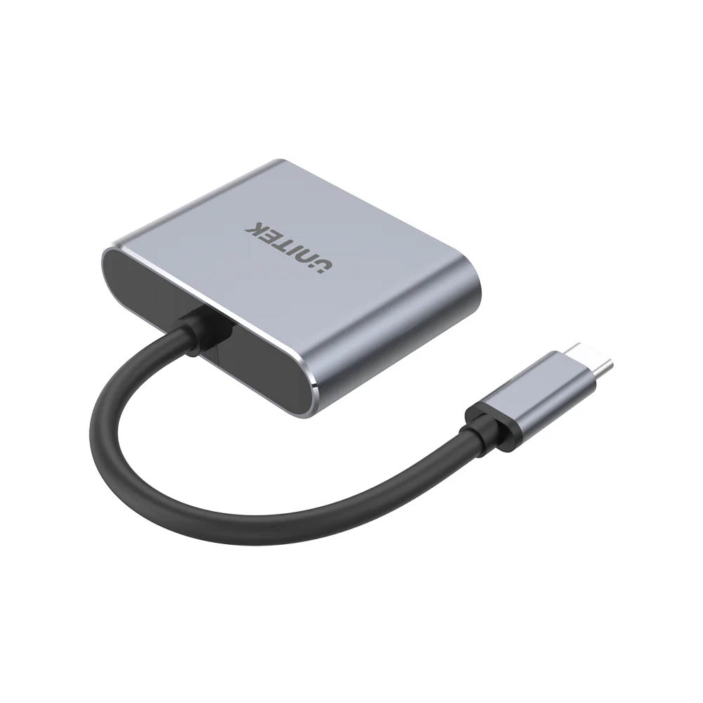 Unitek Converter USB-C to HDMI 4K60Hz + VGA with MST V1126A