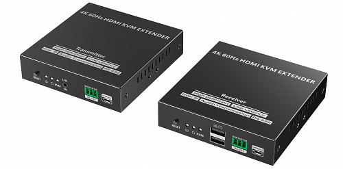 Lenkeng KVM HDMI Extender over IP 4K60Hz 120m LKV582KVM