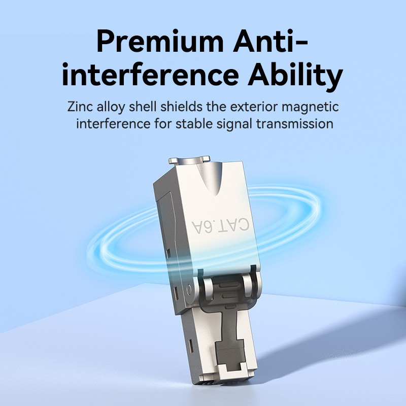 Vention NETWORK Connectors CAT6A FTP Toolless Plug with Boot IDIH0 (1pc)