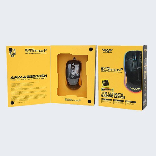 Armaggeddon Scorpion 3 Pro-Gaming Mouse with Free Mousemat