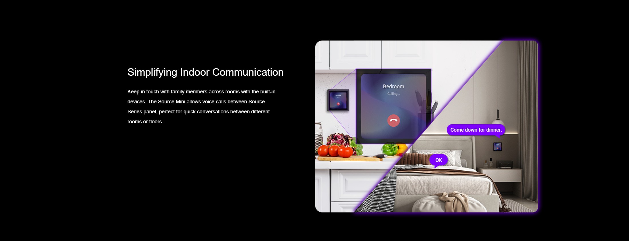 HDL Panel SOURCE Mini Panel 4" Touch Screen Black