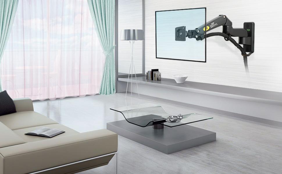 NBMounts F150v2 TV/Monitor Wall Mount Dual Arms 10x10