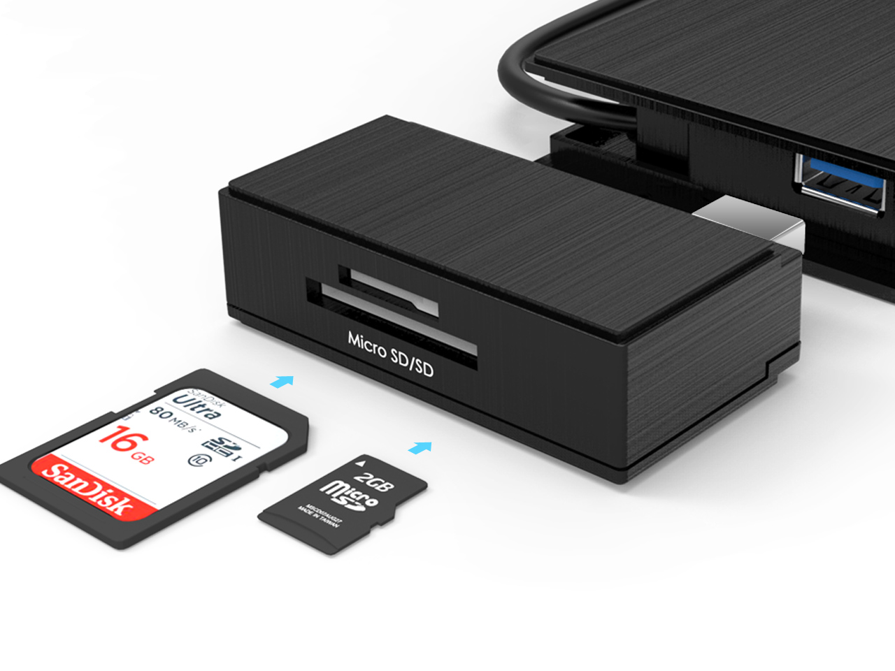 WavLink UG39DH2 USB3.0 Hub 3xUSB/HDMI2K/VGA/GbLan