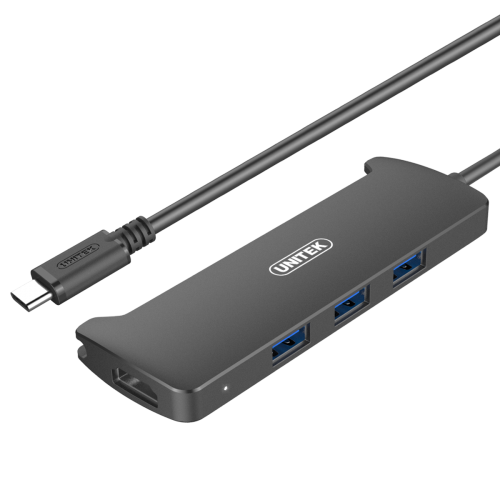 Unitek V300A Type C 3.1 to HDMI and 3-port Hub