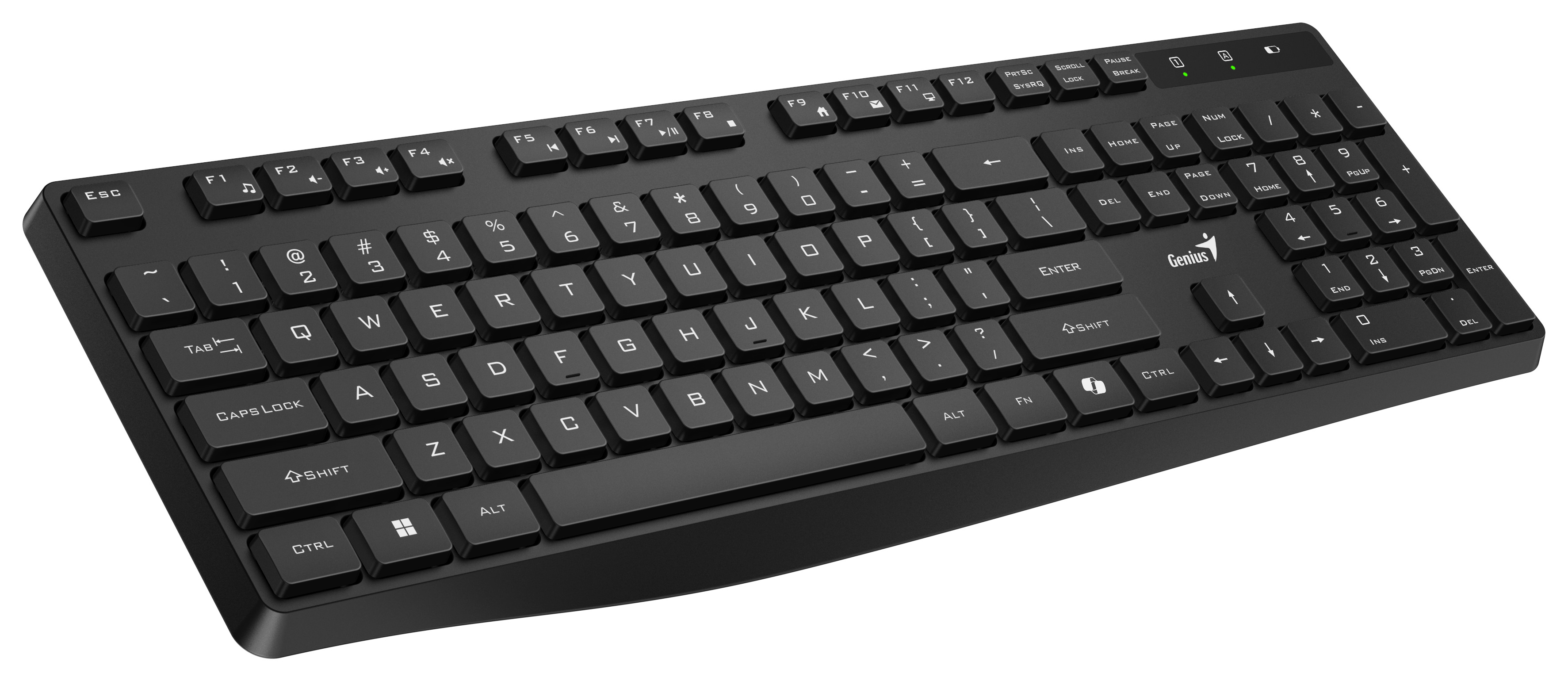 Genius Keyboard Wireless AI Silent & Low Profile KB-7200 English