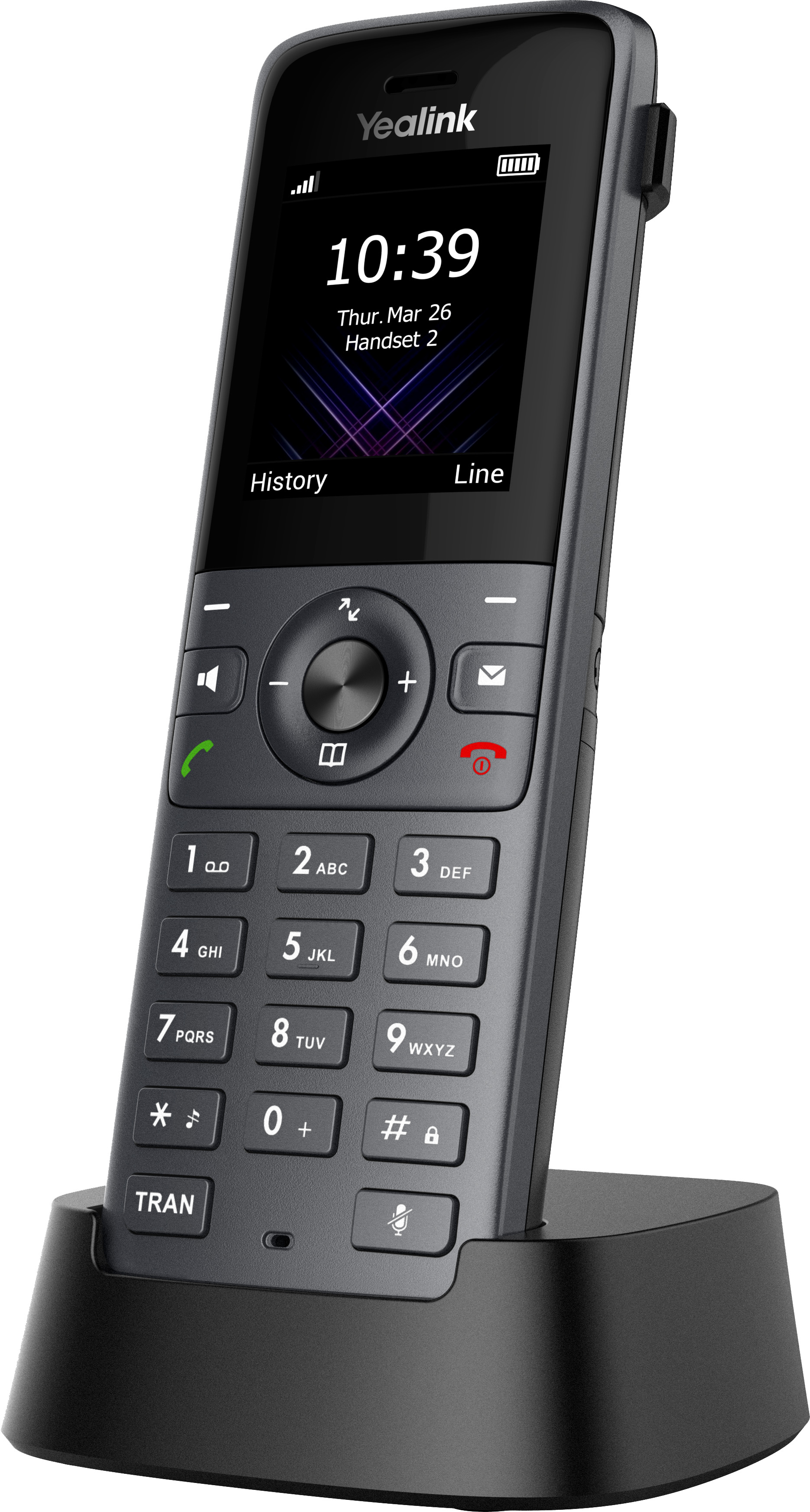 Yealink IP Phone Cordless DECT Base & W74H Handset W74P