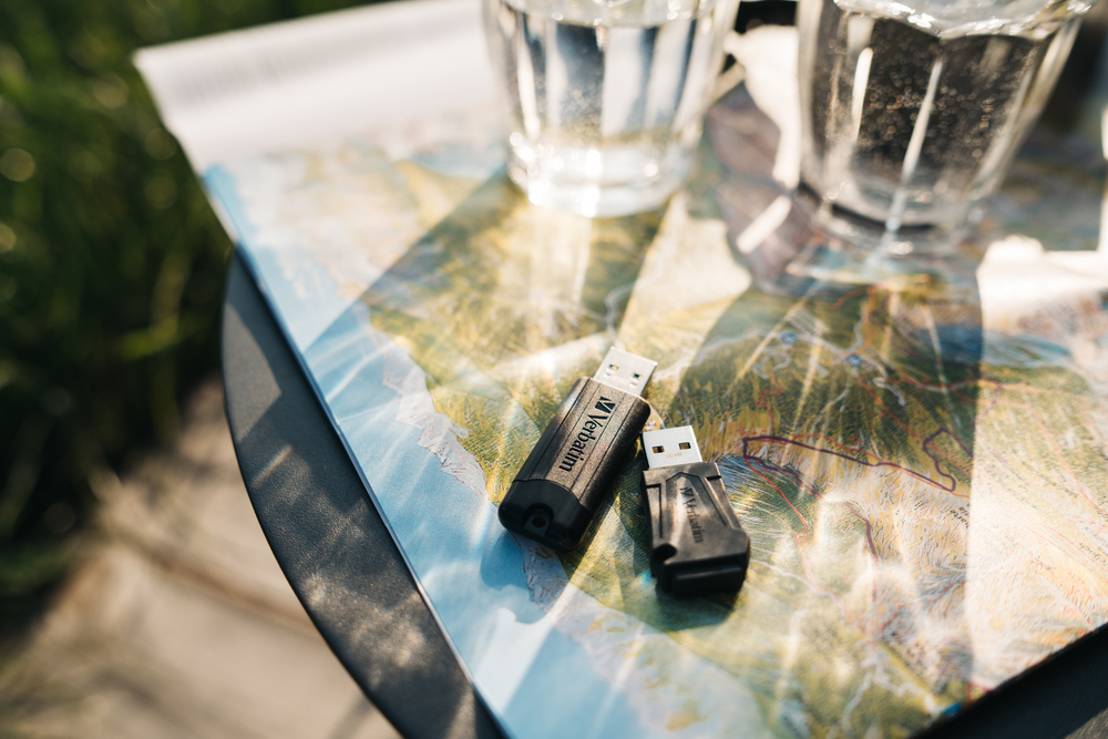 Verbatim USB Drive 3.2 Pinstripe 64GB Black