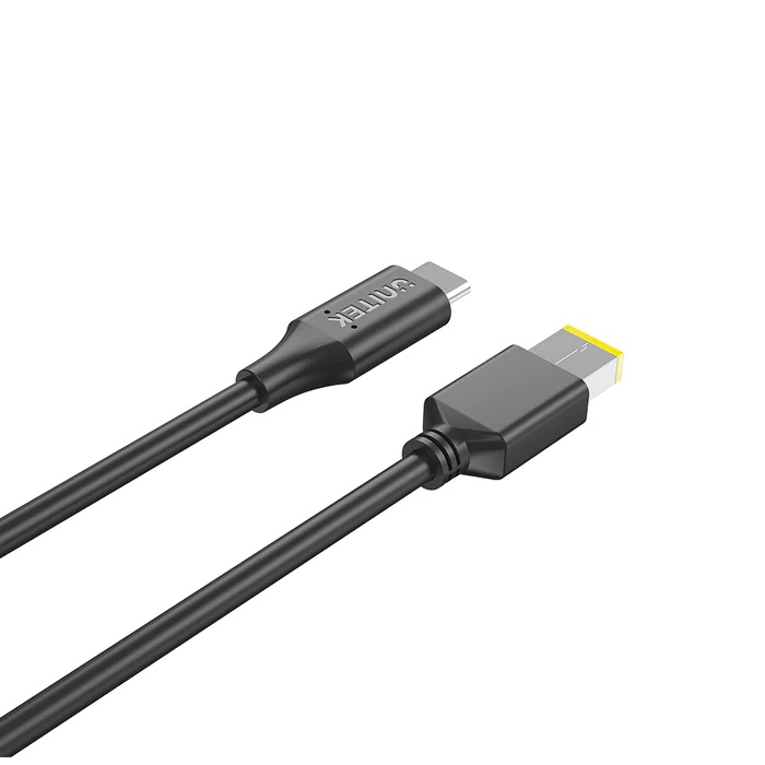 Unitek UCL USB-C to DC Cable 1.8m 65W for Lenovo 11x4.5mm C14115BK