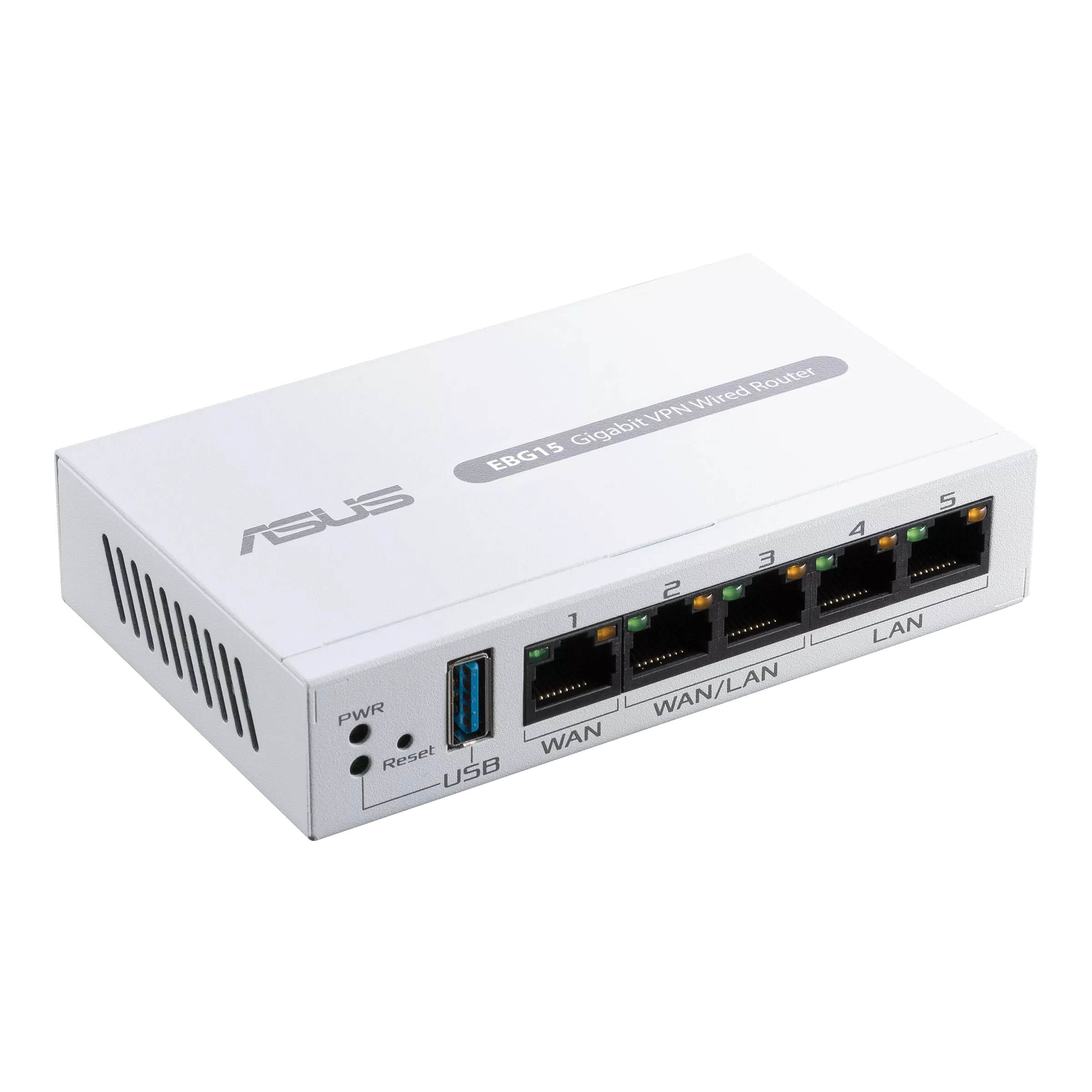 ASUS Router Wired 5-Ports Gigabit VPN Load Balancing Up to 3x WAN VLAN Firewall AiProtection Pro EBG15