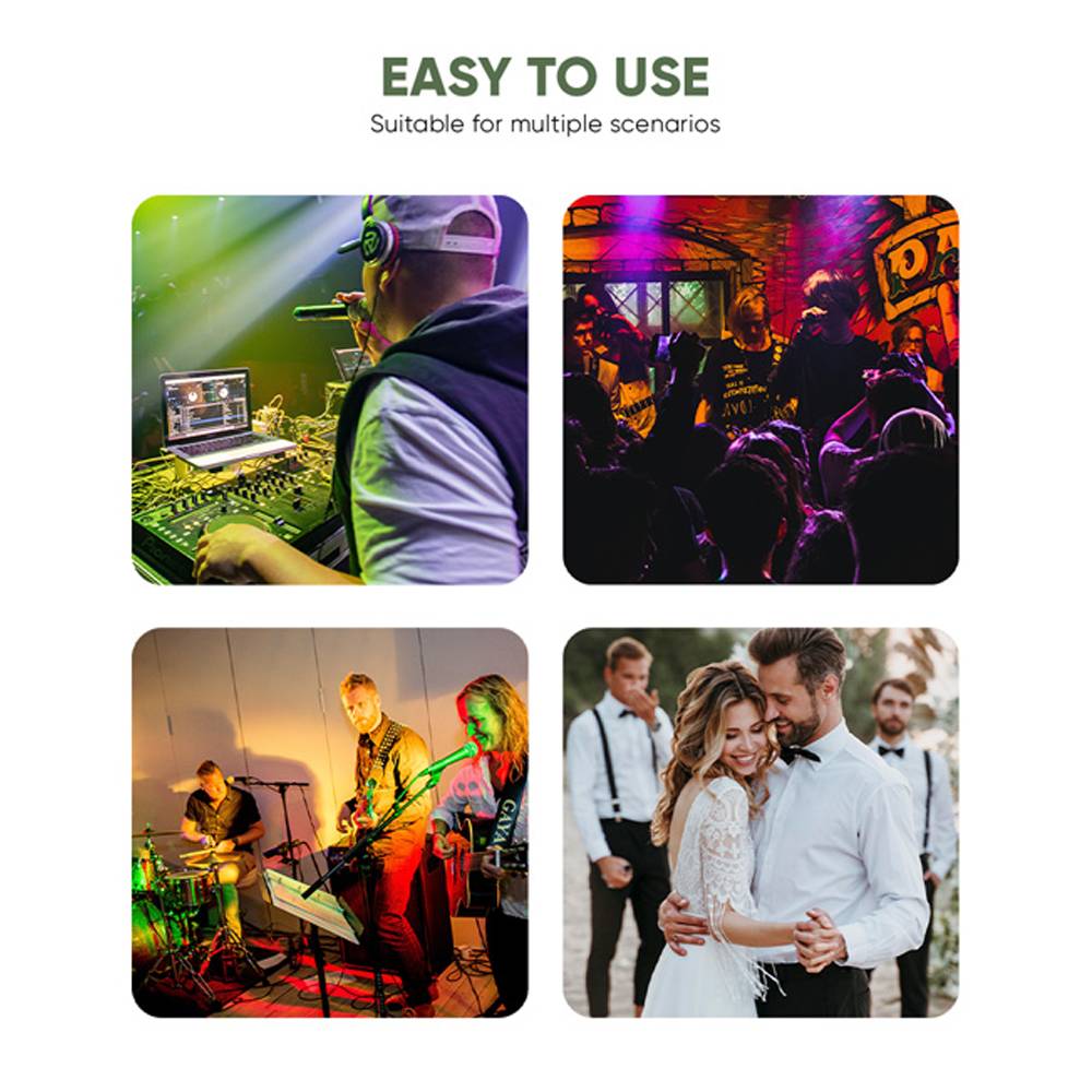 SonicGear Microphone Wireless 2xHandsets WM 3000UL DUAL Obsidian