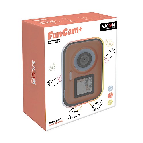 SJCAM Funcam+ Dual Screen Kids Action Camera FHD30FPS 44MP