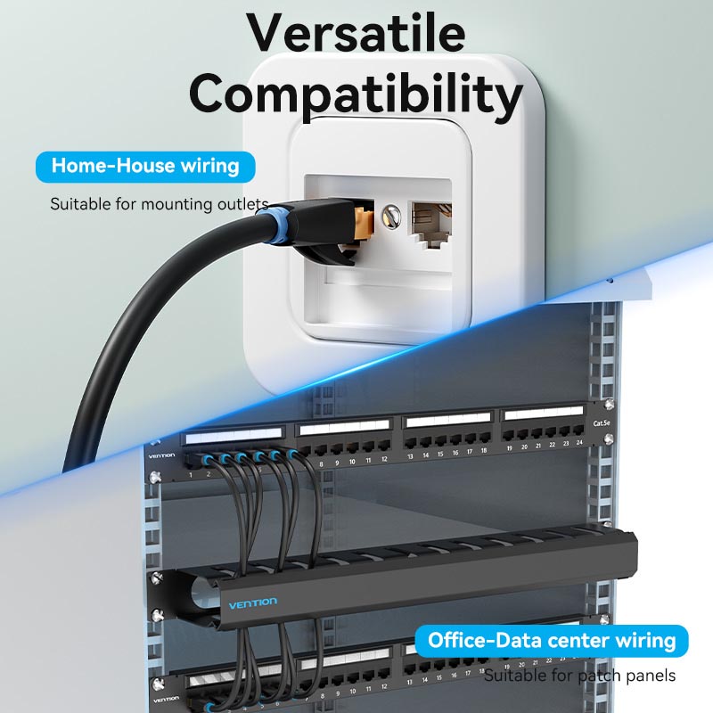 Vention NETWORK Keystone Jack CAT7 UTP Toolless Grey IRJH0