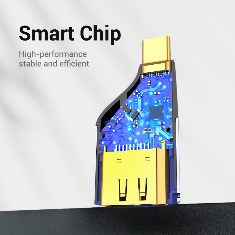 Vention Converter USB-C to DP Adapter 4K60Hz Metal TCCH0