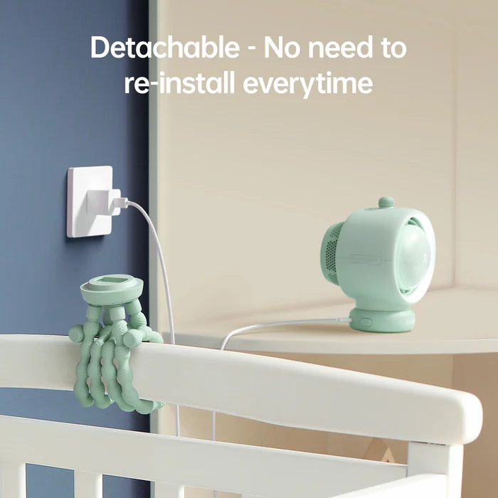 Jisulife Stroller Fan Life2S Brown