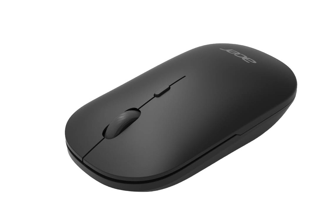 Acer Mouse Wireless Dual-Mode 2.4Ghz/Bluetooth Silent Black AMR130