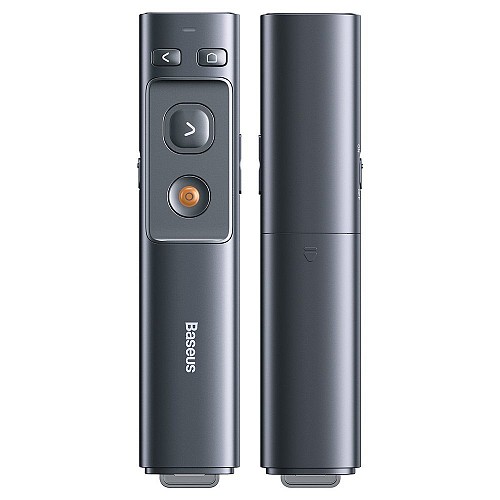 Baseus OrangeDot Wireless Laser Presenter Grey