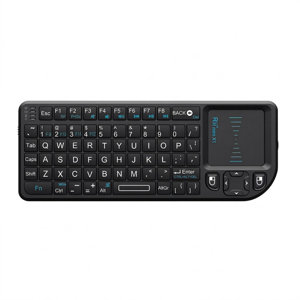 Rii Mini Keyboard Wireless 2.4GHz with Touchpad X1