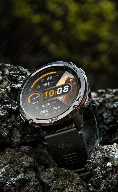 Kospet TANK T3 ULTRA 2 Rugged Smartwatch GPS Silicone Black