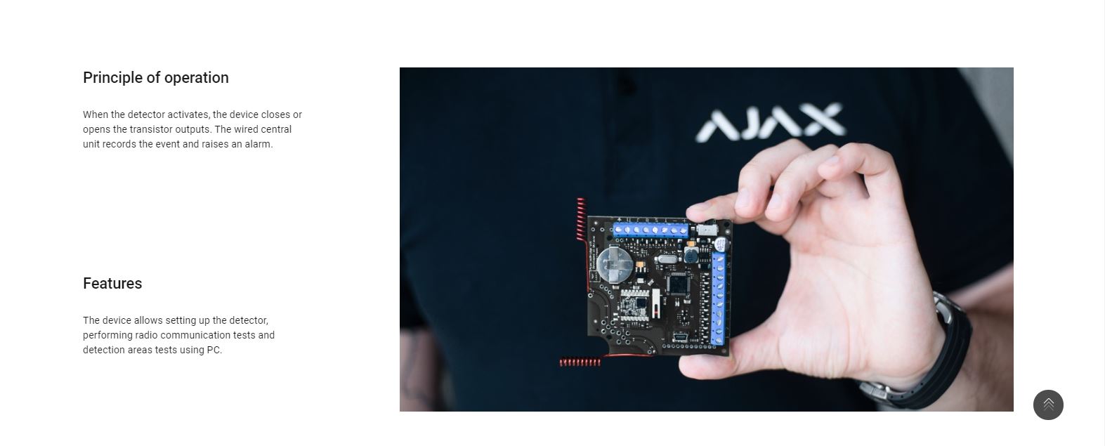 AJAX ocBridge Plus Wired Integration