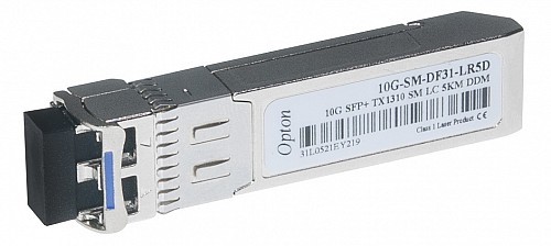 Opton 10G SFP+ Module SM Dual LC 5km DDM TX1310