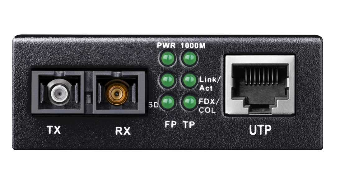 Cudy Fiber Media Converter Gigabit 1310nm SM 20Km SC MC100GSA-20