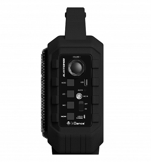 iDance Blaster 400 Portable Speaker with LED Effects incl 1 Microphone